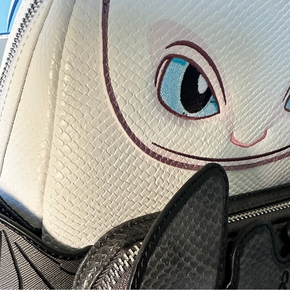 Loungefly How to Train Your Dragon Toothless & Light Fury Mini Backpack NWT - Picture 8 of 12
